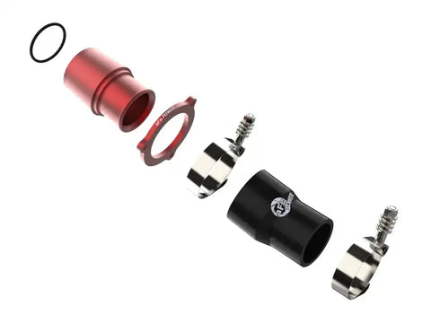 aFe 46-20416-R BladeRunner 15-20 VW GTI Turbo Muffler Delete for OE Charge Pipe - Red