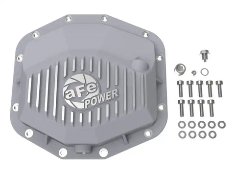 aFe 46-71280A 21-22 RAM 1500 TRX HEMI V8 6.2L(sc) Street Series Rear Differential Cover Raw w/ Machined Fins
