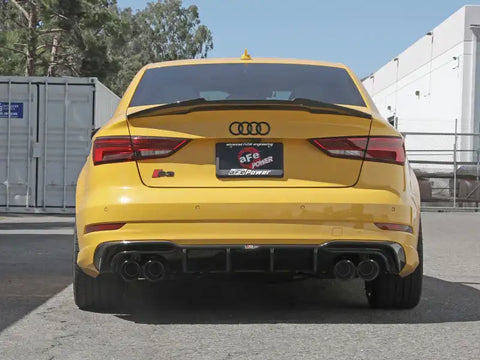 aFe 49-36442-B MACHForce XP 3in-2.5in 304SS Exhaust Cat-Back 15-20 Audi S3 L4-2.0L (t) - Black Tips
