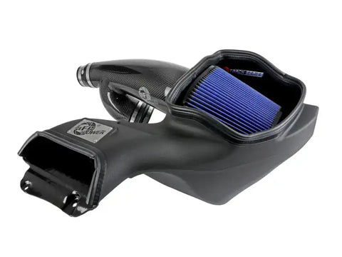aFe 57-10010R 17-20 Ford F-150/Raptor Track Series Carbon Fiber Cold Air Intake System With Pro 5R Filters