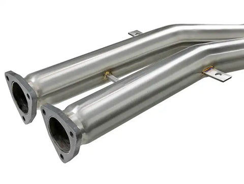 aFe 49-36344-P MACH Force-Xp 2.5in 304 SS Cat-Back Exhaust w/ Polished Tips 01-06 BMW M3