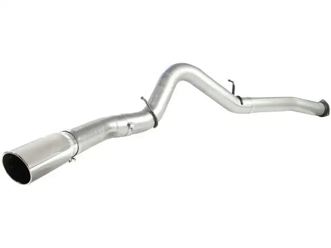 aFe 49-04040-P ATLAS 5in DPF-Back Alum Steel Exhaust System Polished Tip GM Diesel Trucks 7.5-10 V8-6.6L td LMM