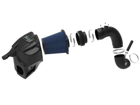 aFe 53-10002R Quantum Pro 5R Cold Air Intake System 13-18 Dodge Cummins L6-6.7L - Oiled