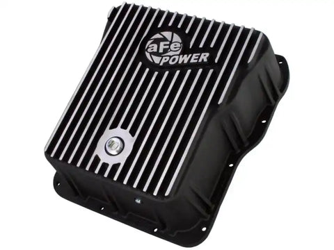 aFe 46-70072 Power Cover Trans Pan Machined GM Diesel Trucks 01-12 V8-6.6L