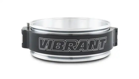 Vibrant 5in O.D. Aluminized HD 2.0 Clamp Assembly - Anodized Black