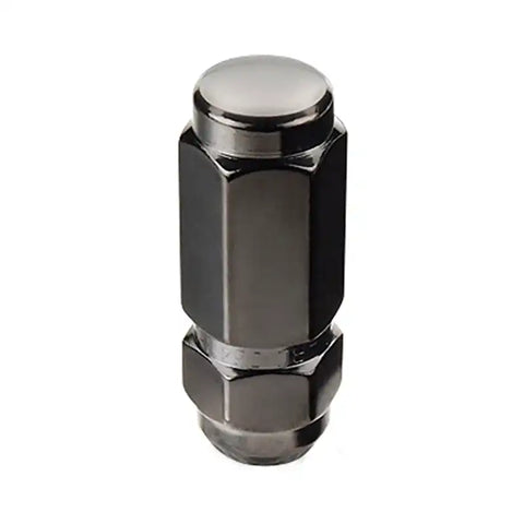 McGard Hex Lug Nut (Cone Seat / Duplex) 9/16-18 7/8 2.5in. Length (8-Pack) - Black