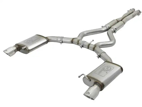 aFe 49-36442-P MACHForce XP 3in-2.5in 304SS Exhaust Cat-Back 15-20 Audi S3 L4-2.0L (t) - Polished Tips