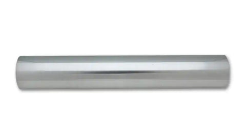 Vibrant 1.5in O.D. Universal Aluminum Tubing (18in long Straight Pipe) - Polished