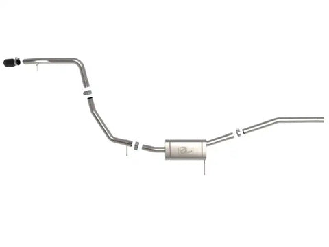 aFe 49-33145-B 22-23 Ford Maverick EcoBoost L4 2.0L(t) Vulcan Series 2-1/2in 304 SS Cat-Back w/ Black Tip
