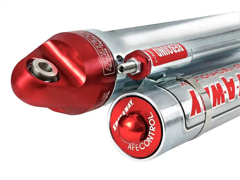 aFe 56000-0314-3L Sway-A-Way 2.5 Bypass Shock 3-Tube w/ Piggyback Res. Left Side - 14in Stroke