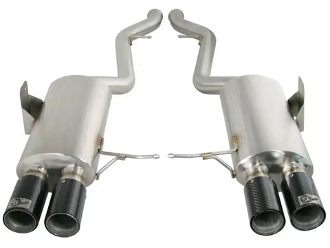 aFe 49-36311-C MACHForce XP Exhaust Cat-Back 2.5in Dia Carbon Fiber Tips SS-304 08-13 BMW M3 (E90) V8 4.0L