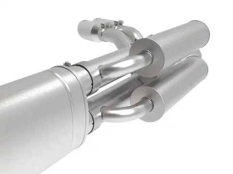 aFe 49-43117-P Rebel Series 3in 409 SS Cat-Back Exhaust w/ Polish Tips 17-20 Ford F-250 V8 6.2L