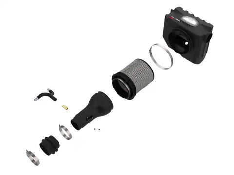 aFe 50-70034D Momentum HD Cold Air Intake System w/ Pro DRY S Filter Nissan Titan XD 17-21 V8-5.6L