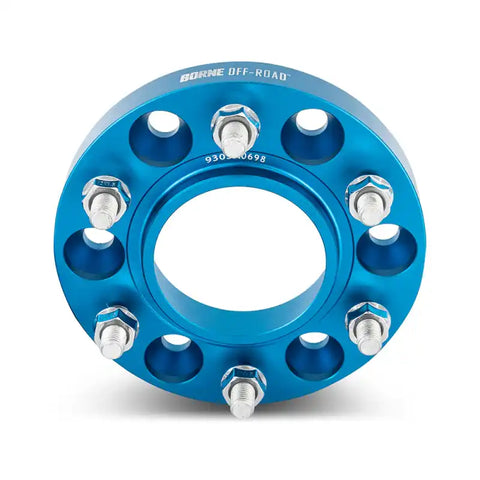 Mishimoto Borne Off-Road Wheel Spacers - 6x139.7 - 78.1 - 25mm - M14x1.5 - Blue