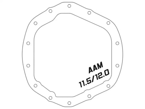 aFe 46-71260B 2020 Chevrolet Silverado 2500 HD Rear Differential Cover Black Pro Series w/ Machined Fins