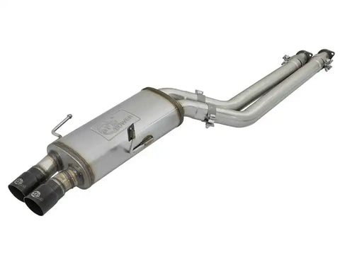 aFe 49-36332-B MACHForce XP Exhausts 2.5in SS Cat-Back w/ Black Tips 96-99 BMW M3 L6 3.2L