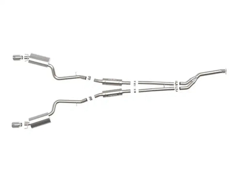 aFe 49-36059-P POWER Takeda 16-17 Lexus IS200t L4-2.0L (t) 2.5in-3in 304 SS CB Exhaust w/Polish Tip