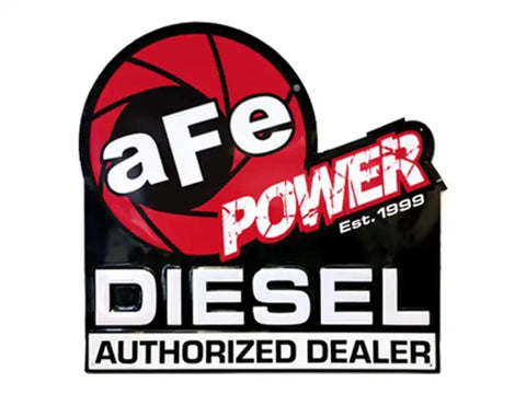 aFe 40-10193 Promotional Stamped Metal Sign - Diesel