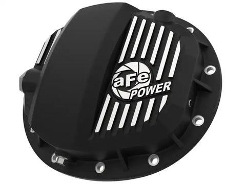 aFe 46-71140B Pro Series GMCH 9.5 Rear Diff Cover Black w/ Machined Fins 19-20 GM Silverado/Sierra 1500