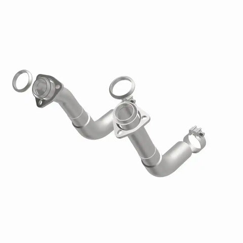 MagnaFlow 66-72 Chevy C10 Pickup V8 2-Piece Front Exhuast Pipe Kit (2in Tubing/Clamps/Inlet Flanges)