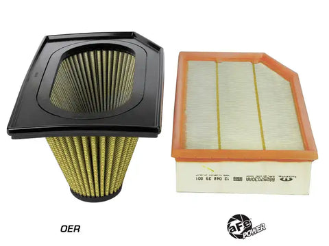 aFe 73-80280 Magnum FLOW Pro Guard7 Inverted Replacement Air Filter 18-19 Jeep Wrangler (JL) I4-2.0L(t)
