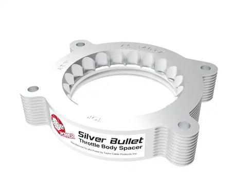 aFe 46-34017 2020 Vette C8 Silver Bullet Aluminum Throttle Body Spacer Works w/ Factory Intake Only -