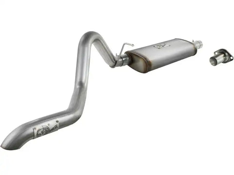 aFe 49-46225 MACHForce XP Exhausts Cat-Back SS-409 EXH CB Jeep Cherokee XJ 91-01 I6-4.0L HT - 2.5 In.
