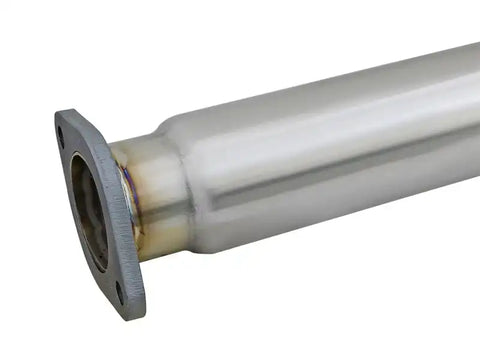 aFe 49-36701-B Takeda 3in. to 2.5in. 304 SS C/B Exhaust 08-15 Mitsubishi Lancer EVO I4-2.0L (t) - Black Tips
