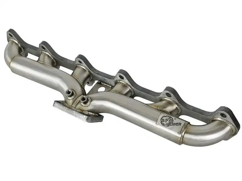 aFe 48-32019 Twisted Steel Header Turbo Manifold (T4) 98.5-02 Dodge Diesel Trucks L6 5.9L (td)