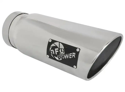 aFe 49T50601-P15 MACHForce-Xp 5in Inlet x 6in Outlet 15in length Polished Exhaust Tip