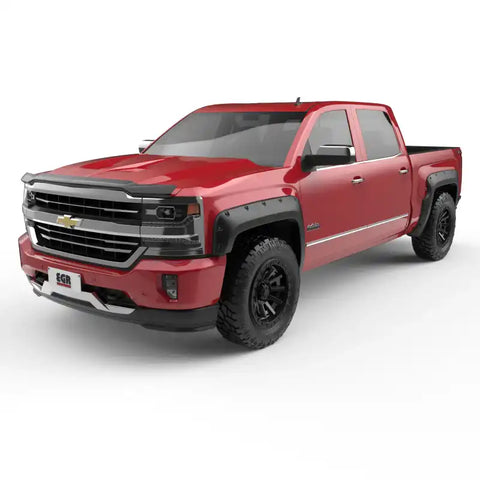 EGR 14+ Chev Silverado 5ft Bed Bolt-On Look Fender Flares - Set Matte