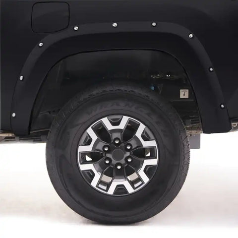 EGR 16+ Toyota Tacoma w/Mudflap Bolt-On Look Color Match Fender Flares - Set Black