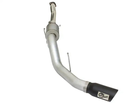 aFe 49-03069-B Atlas Exhausts 4in Cat-Back Aluminized Steel Exhaust Sys 2015 Ford F-150 V6 3.5L (tt) Black Tip