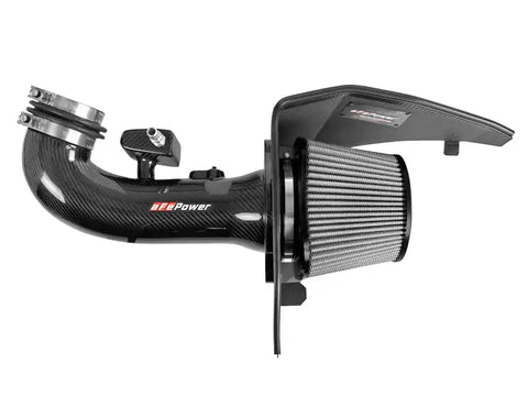 aFe 57-10005D Track Series Carbon Fiber Pro Dry S AIS - 16-19 Chevrolet Camaro SS V8-6.2L