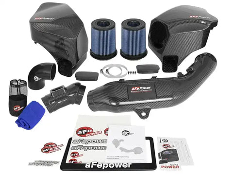 aFe 54-76305-CF Momentum GT Pro 5R Cold Air Intake System 15-17 BMW M3/M4 S55 (tt)
