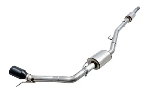 AWE 20-21 Jeep Gladiator JT 3.6L Tread Edition Cat-Back Single Side Exhaust - Diamond Black Tip