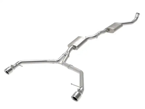 aFe 49-36438-P MACH Force-Xp 13-16 Audi Allroad L4 SS Cat-Back Exhaust w/ PolishedTips