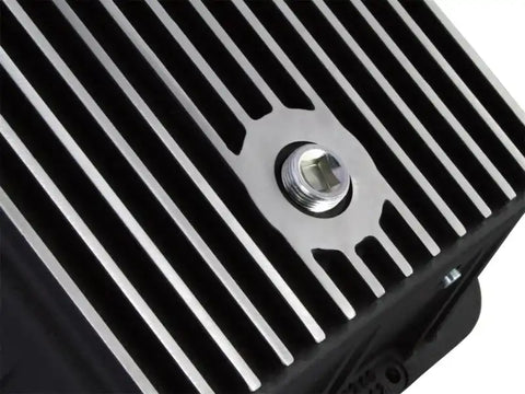 aFe 46-70072 Power Cover Trans Pan Machined GM Diesel Trucks 01-12 V8-6.6L