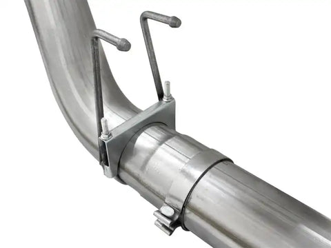 aFe 49-43064-P MACHForce XP Exhaust 5in DPF-Back SS Exh 2015 Ford Turbo Diesel V8 6.7L Polished Tip