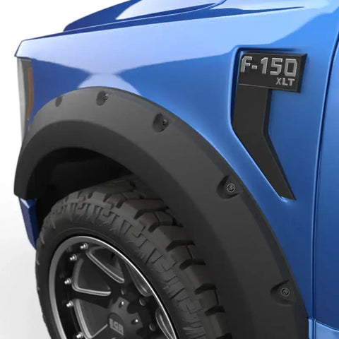 EGR 21-23 Ford F-150 Traditional Bolt-On Look Fender Flares w/ Black-Out Bolt Kit Set Of 4