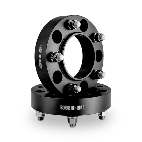 Mishimoto Borne Off-Road Wheel Spacers 5x150 110.1 25 M14 Black