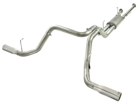 aFe 49-46014-P MACHForce XP 2-1/2in to 3in 409 SS Cat-Back Exhaust w/ Polished Tips 10-17 Toyota Tundra V8 5.7L
