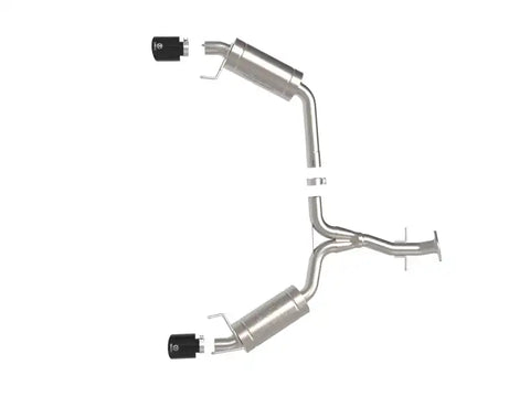 aFe 49-36055-B POWER Takeda 06-13 Lexus IS250/IS350 SS Axle-Back Exhaust w/ Black Tips
