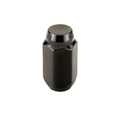 McGard Hex Lug Nut (Cone Seat) M14X1.5 / 22mm 1.635in. Length (4-Pack) - Black