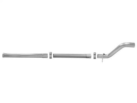 aFe 49-48077 MACH Force-Xp 2-1/2in 409 Stainless Steel Mid-Pipe w/Resonator Delete 18+ Jeep Wrangler JL 3.6L