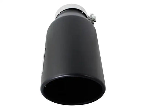 aFe 49T40601-B15 Power MACH Force-Xp 4in In x 6in Out 15in L Driver Side Clamp-On 409 SS Exhaust Tip-Black