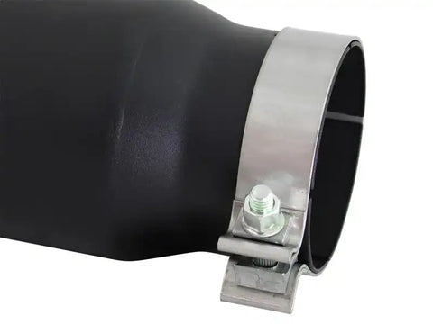 aFe 49T40501-B15 Diesel Exhaust Tip Bolt On Black 4in Inlex x 5in Outlet 15in