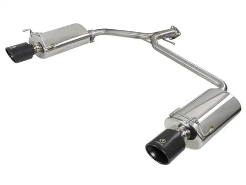 aFe 49-36604-B Takeda 2.25-1.75in 304 SS Axle-Back Exhaust w/ Black Tips 13-17 Honda Accord Sport Sedan I4-2.4L