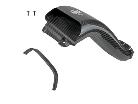 aFe 53-10008SC Quantum Cold Air Intake System Scoop 18-20 Ford F150 EcoBoost V6-3.5L/2.7L - Carbon Fiber