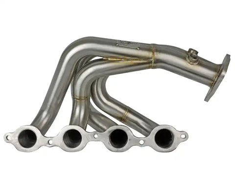aFe 48-34148-H Twisted 304SS Header 2020 Chevy Corvette (C8) 6.2L V8 - Brushed